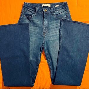 Kancan boot cut, high rise jeans